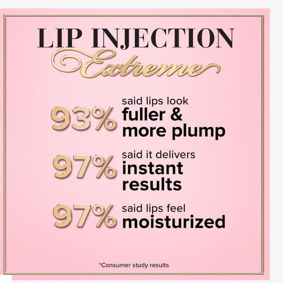 New in Box Too Faced Lip Injection Extreme Lip Plumper Gloss Strawberry Kiss - Picture 9 of 12